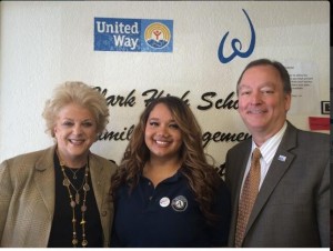 City of Las Vegas understands the importance of service.  Mayor Goodman proclaimed April 1st as National Service Recognition Day. (Photo with Mayor Goodman, United Way of Southern Nevada CEO Cass Palmer, and AmeriCorps member.)